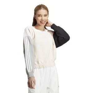 adidas Essentials 3-Stripes Womens Cropped Sweatshirt image-2