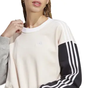 adidas Essentials 3-Stripes Womens Cropped Sweatshirt image-5