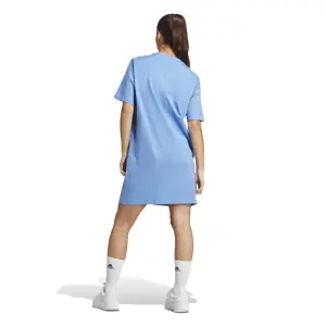 Vestido camisero boyfriend de mujer adidas Essentials 3-Stripes Single image-4