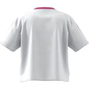 Topo da cultura feminina adidas Essentials 3-Stripes image-1