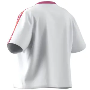 Topo da cultura feminina adidas Essentials 3-Stripes image-6