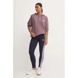Leggings de cintura alta para mujer adidas Essentials 3-Stripes image-1