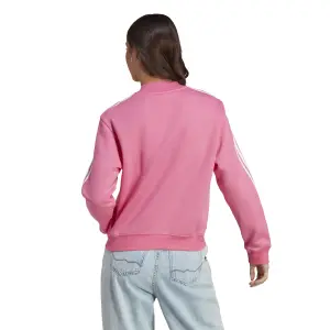 Sweatshirt women's half-collar fleece adidas Essentials 3-Stripes image-3