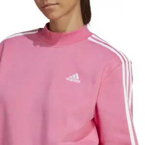Sweatshirt women's half-collar fleece adidas Essentials 3-Stripes image-5