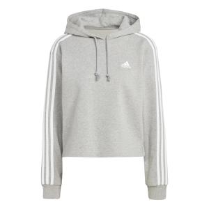 Cropped Hoodie Damen adidas 3-Stripes Essentials French Terry image-0