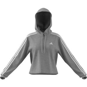 Cropped Hoodie Damen adidas 3-Stripes Essentials French Terry image-1