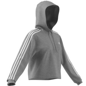 Cropped Hoodie Damen adidas 3-Stripes Essentials French Terry image-4