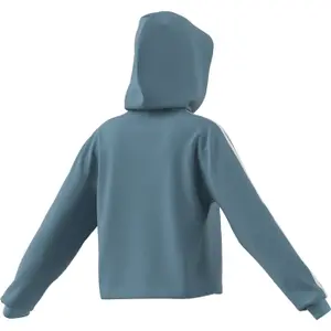 Sweatshirt hooded court fleece woman adidas Essentials 3-Stripes image-2