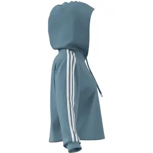 Sweatshirt hooded court fleece woman adidas Essentials 3-Stripes image-5