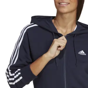 Sweatshirt regelmäßigen Full Zip Kapuze Molton Frau adidas Essentials 3-Stripes image-5