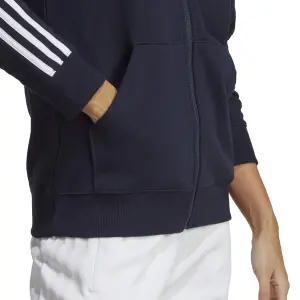 Sweatshirt regelmäßigen Full Zip Kapuze Molton Frau adidas Essentials 3-Stripes image-6