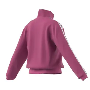 Sweatshirt 1/4 zip woman adidas Essentials 3-Stripes image-6