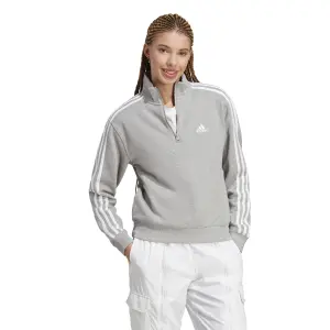 Sweatshirt 1/4 cremallera mujer adidas Essentials 3-Stripes image-2