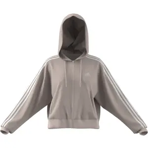 adidas Essentials 3-Stripes Women Zip Up Hoodie image-1