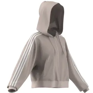 adidas Essentials 3-Stripes Women Zip Up Hoodie image-4
