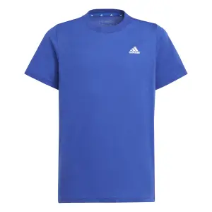 Camiseta pequeña de algodón con logotipo para niños adidas Essentials image-0