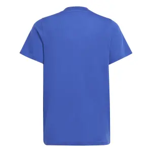 Camiseta pequeña de algodón con logotipo para niños adidas Essentials image-2