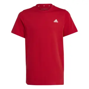 Camiseta pequeña de algodón con logotipo para niños adidas Essentials image-0