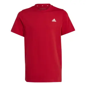 Camiseta pequeña de algodón con logotipo para niños adidas Essentials image-1