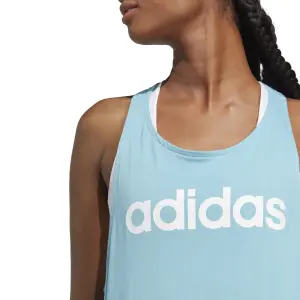 Camiseta de tirantes con logotipo para mujer adidas Essentials image-6