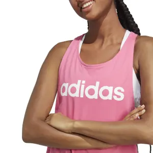 Camiseta de tirantes con logotipo para mujer adidas Essentials image-6