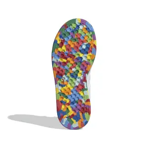 Basket with elastic laces and strap on the top, large short child adidas image-4