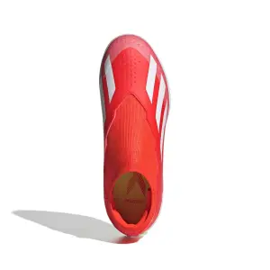 Scarpe calcio senza lacci per bambini adidas X Crazyfast League Turf image-3