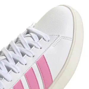 adidas gazelle silver green womens Adidas Kids Grand Court Lifestyle Tennis Lace-Up Shoes