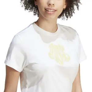 Camiseta de mujer adidas Floral Graphic image-5