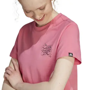 Camiseta gráfica de mujer adidas Brand Love image-5