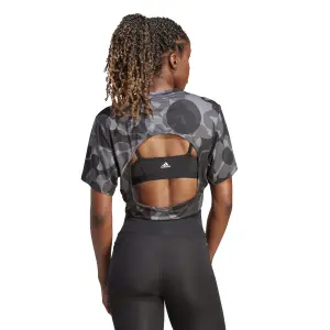 Top donna con stampa floreale adidas Essentials AOP image-3