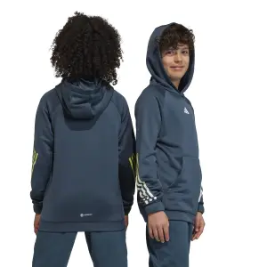 Hoodie Kinder adidas Train Icons Aeroready 3-Stripes image-2