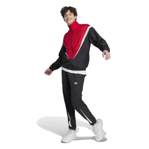 Hoodless woven tracksuit jacket adidas Sportwear image-3