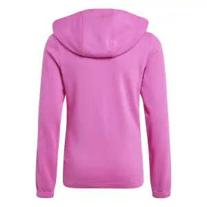 Sweatshirt com capuz totalmente zipado para menina adidas Essentials 3-Stripes image-1
