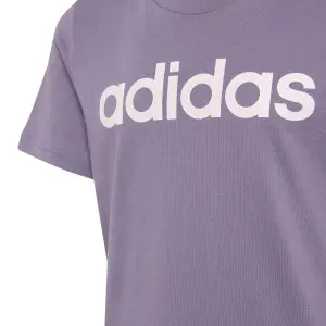 Camiseta de chica adidas Essentials Linear Logo image-3