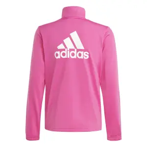 Tracksuit with big logo for girls adidas Essentials image-3