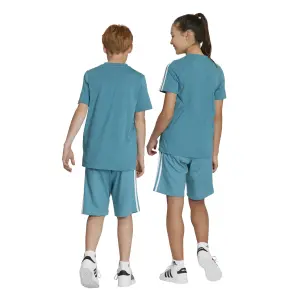 Pantalón corto infantil adidas Essentials 3 Stripes image-6