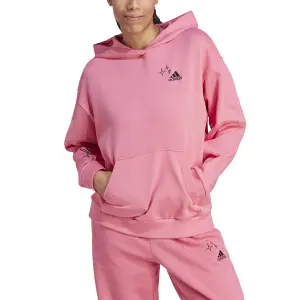 Felpa con cappuccio da donna adidas Varsity Scribble French Terry image-2