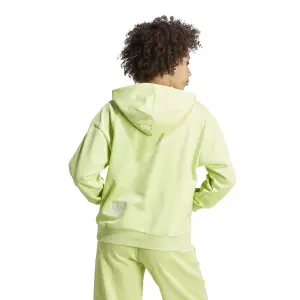 Damtröja med huva i fleece adidas Scribble Embroidery image-4