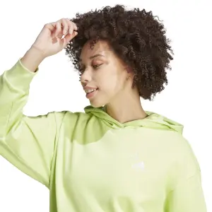 Damtröja med huva i fleece adidas Scribble Embroidery image-5