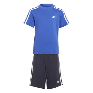 Conjunto de camiseta y pantalón corto infantil adidas Essentials 3-Stripes image-0