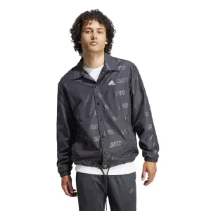 Embossed woven coaches jacket adidas image-1