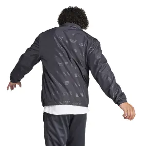 Embossed woven coaches jacket adidas image-3