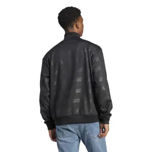 1/4 rits sweatshirt met reliëfpatroon adidas image-4