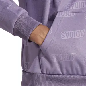 Bluza rozpinana 1/4 z wytłoczonym wzorem adidas image-6