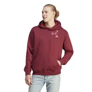 Hooded sweatshirt fleece adidas Scribble image-1