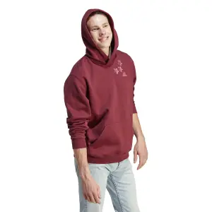Hooded sweatshirt fleece adidas Scribble image-3