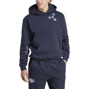 Hooded sweatshirt fleece adidas Scribble image-2