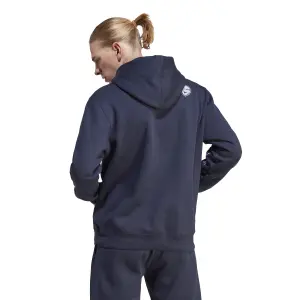 Hooded sweatshirt fleece adidas Scribble image-4