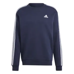 Sweatshirt med fleece adidas Essentials 3-Stripes image-0